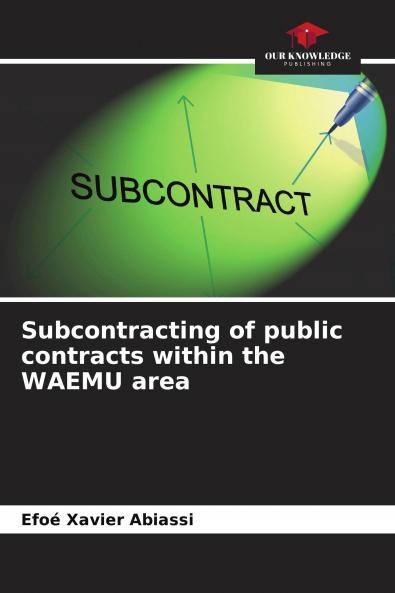 Subcontracting of public contracts within the WAEMU area