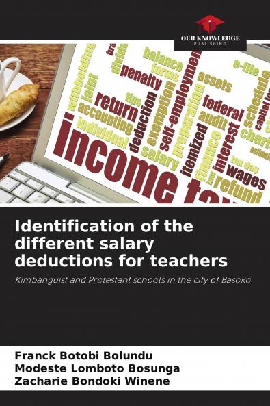 Identification of the different salary deductions for teachers