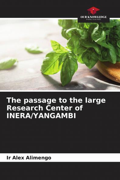 The passage to the large Research Center of INERA/YANGAMBI