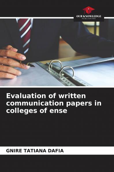 Evaluation of written communication papers in colleges of ense
