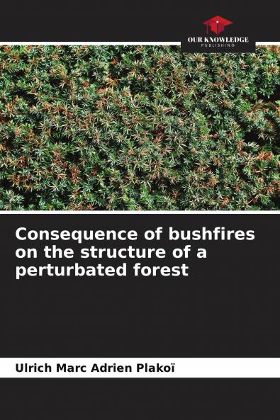 Consequence of bushfires on the structure of a ����rturbated forest