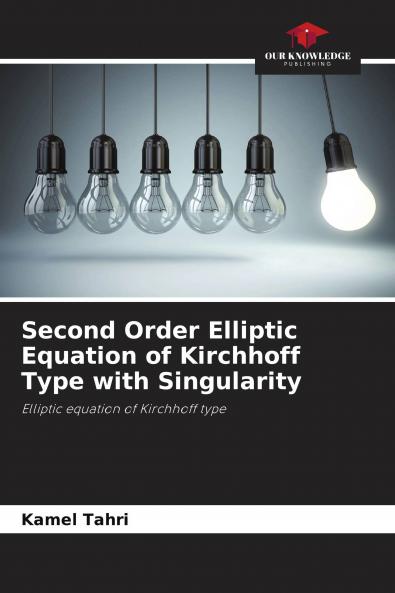Second Order Elliptic Equation of Kirchhoff Type with Singularity