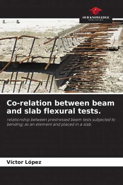 Co-relation between beam and slab flexural tests.