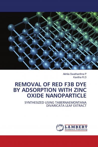 REMOVAL OF RED F3B DYE BY ADSORPTION WITH ZINC OXIDE NANOPARTICLE