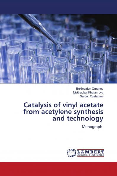 Catalysis of vinyl acetate from acetylene synthesis and technology