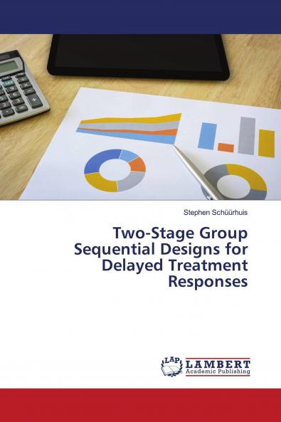 Two-Stage Group Sequential Designs for Delayed Treatment Responses