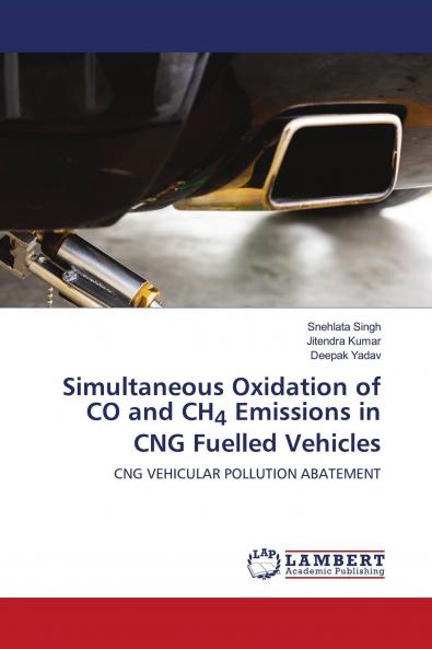 Simultaneous Oxidation of CO and CH4 Emissions in CNG Fuelled Vehicles