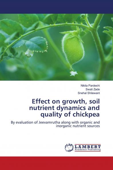 Effect on growth soil nutrient dynamics and quality of chickpea