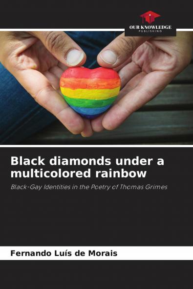 Black diamonds under a multicolored rainbow