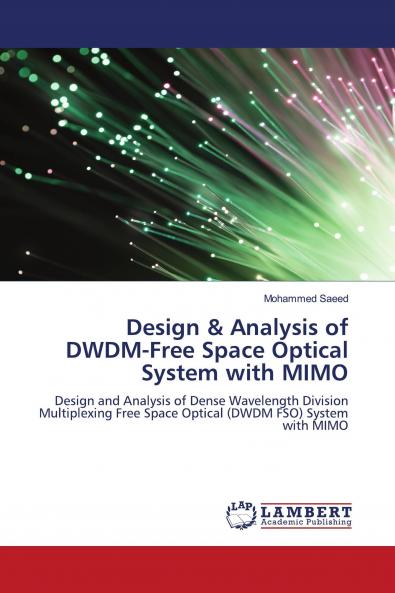 Design & Analysis of DWDM-Free Space Optical System with MIMO