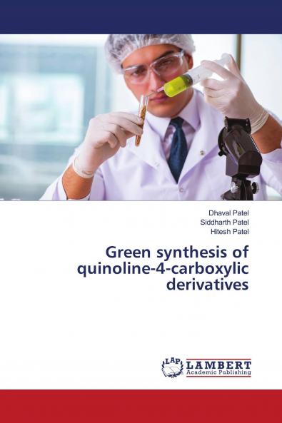 Green synthesis of quinoline-4-carboxylic derivatives