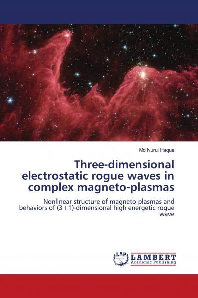Three-dimensional electrostatic rogue waves in complex magneto-plasmas