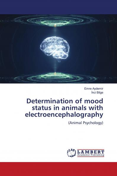 Determination of mood status in animals with electroencephalography