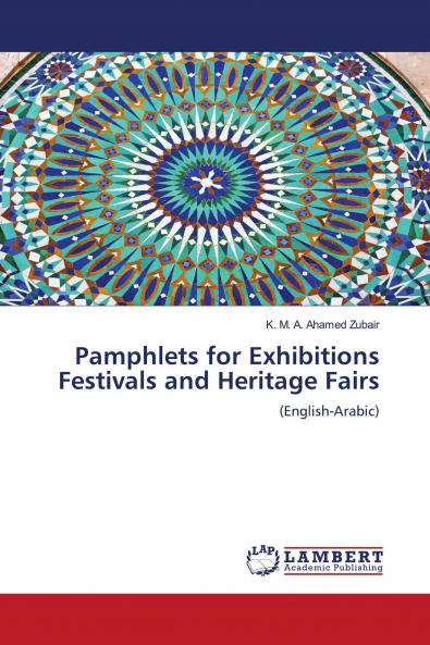 Pamphlets for Exhibitions Festivals and Heritage Fairs