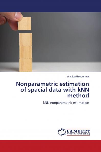 Nonparametric estimation of spacial data with kNN method