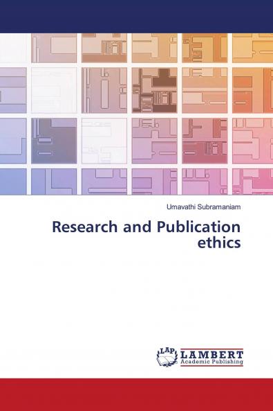 Research and Publication ethics