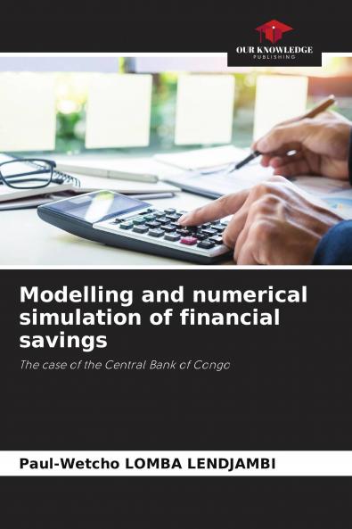Modelling and numerical simulation of financial savings