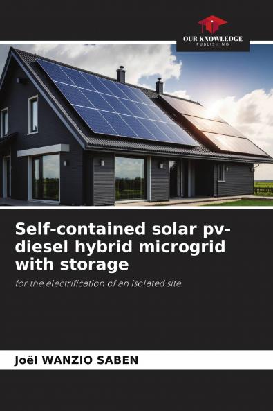 Self-contained solar pv-diesel hybrid microgrid with storage