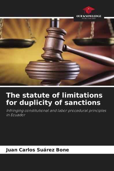 The statute of limitations for duplicity of sanctions