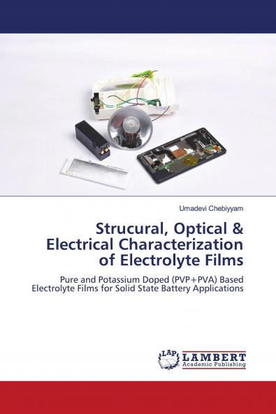 Strucural Optical & Electrical Characterization of Electrolyte Films