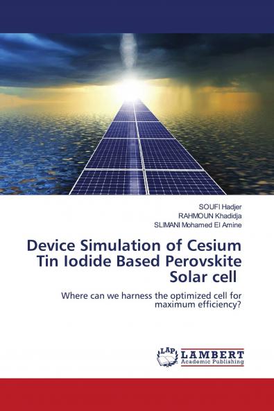 Device Simulation of Cesium Tin Iodide Based Perovskite Solar cell