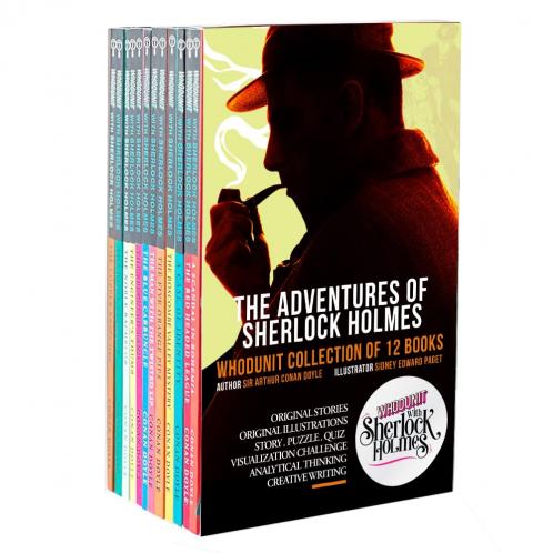 THE ADVENTURES OF SHERLOCK HOLMES: WHODUNIT COLLECTION OF 12 BOOKS