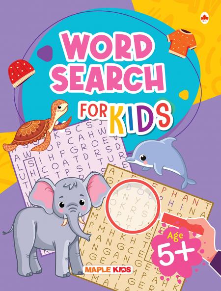 Word Search Activity Book for Kids