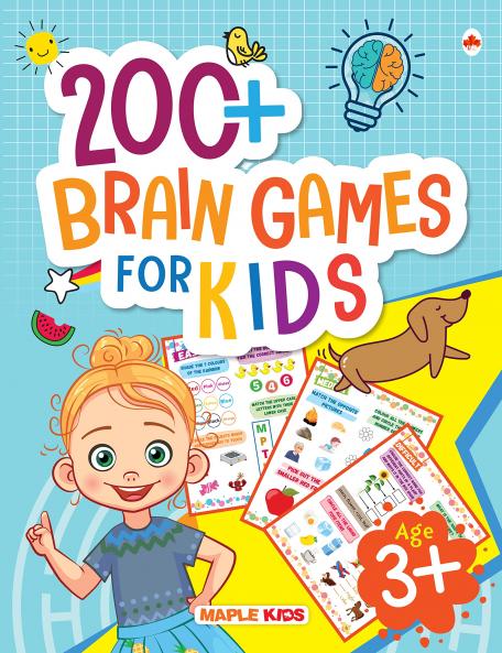 200+ Brain Games for Kids Age 3+