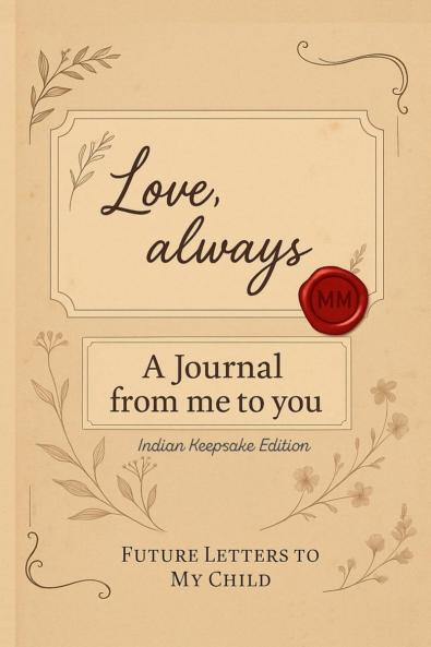 Love always - A Journal From Me To You - Indian Keepsake Edition: FUTURE LETTERS TO MY CHILD