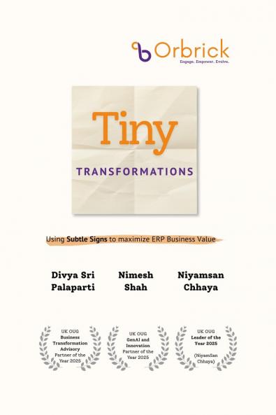 Tiny Transformations: Using Subtle Signs to Maximise ERP Business Value