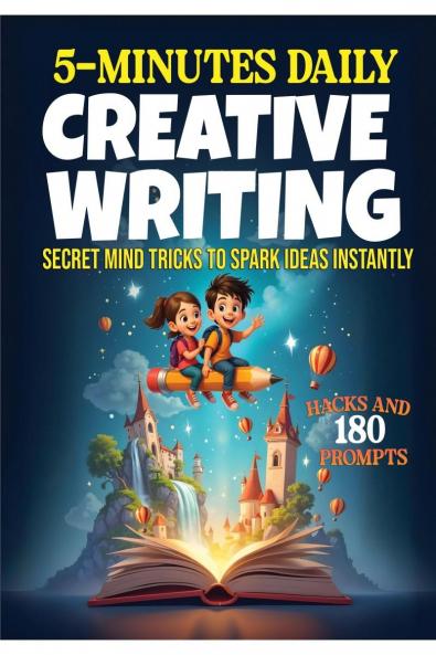 5-Minute Daily Creative Writing: Spark Ideas Instantly with Fun Mind Tricks and Exercises