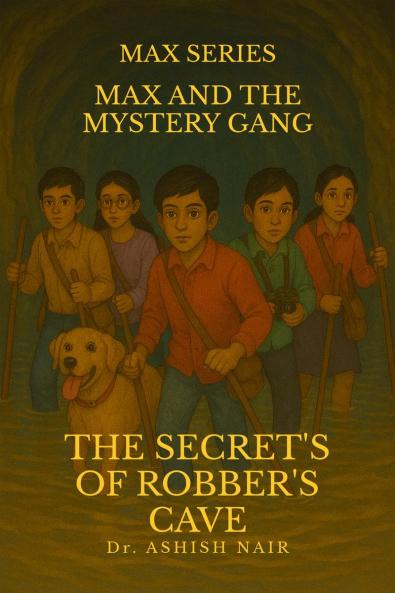 MAX SERIES - MAX AND THE MYSTERY SQUAD: THE SECRET OF ROBBER'S CAVE