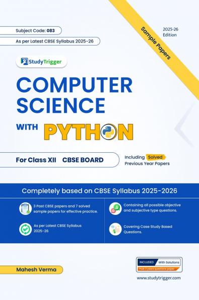 Computer Science with Python Sample Paper