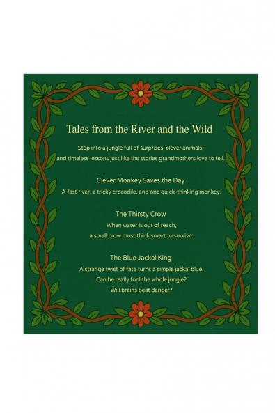 Tales from the River and the Wild: a collection of three illustrated tales of cleverness quick thinking and honesty