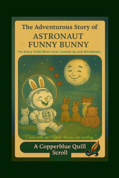 The Adventurous Story of Astronaut Funny Bunny: A Tale of Humility Moonlight and Love