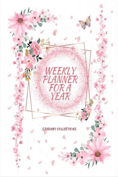 Weekly planner for a year