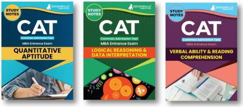 Buy CAT Preparation Combo : 3 Study Notes for Quant VARC DILR ...