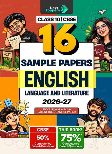Buy Next Toppers CBSE Sample Paper Class 10 English Language and ...