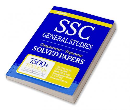 Buy SSC Chapterwise Topicwise Solved Papers General Studies Book Online ...