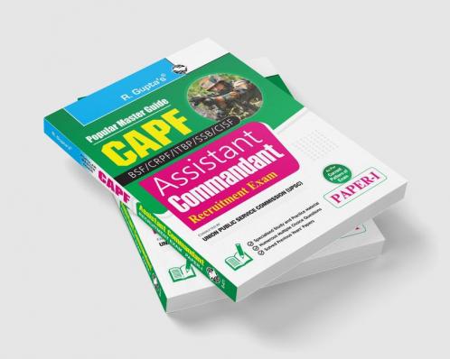Buy UPSC : CAPF Assistant Commandant (Paper-I) Recruitment Exam Guide ...
