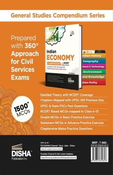 Buy Indian Economy Compendium with NCERT (Class 9 to 12) coverage for ...