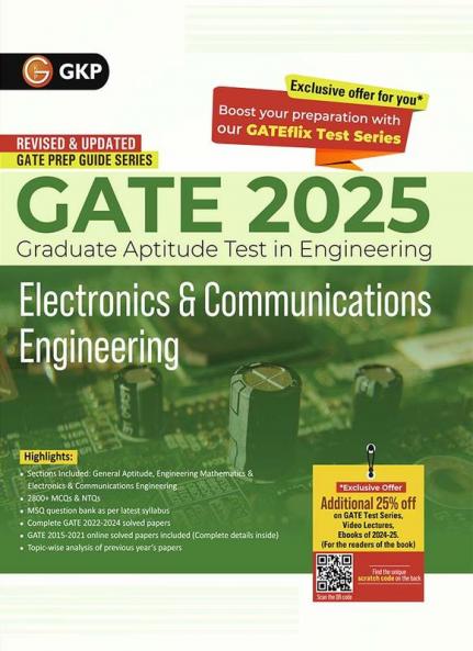Buy GKP GATE 2025 : Electronics and Communication Engineering - Guide ...