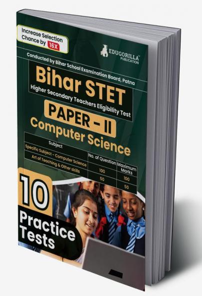 Buy Bihar STET Paper II : Computer Science 2024 (English Edition ...