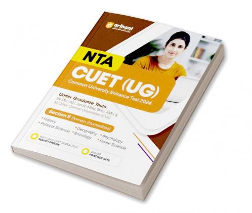 Buy Arihant NTA CUET UG Exam Guide For Section 2 Domain Humanities ...