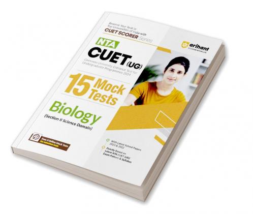 Buy Arihant NTA CUET UG 15 Mock Test For Section 2 Science Domain ...