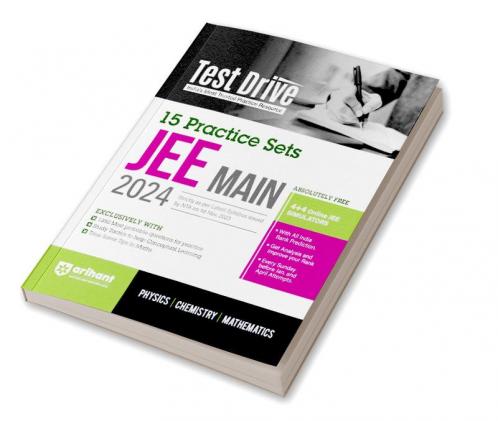 Buy Arihant Test Drive 15 Practice Sets For JEE Main 2024