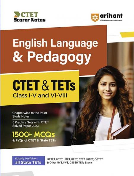 Buy Arihant CTET and TETs English Language and Pedagogy for Class 1 to ...