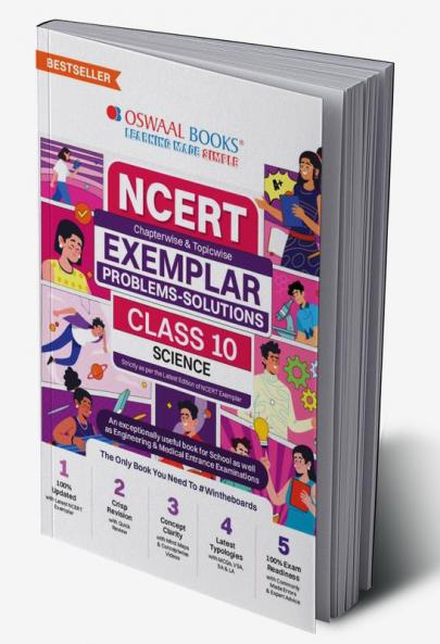 Buy Oswaal NCERT Exemplar (Problems - Solutions) Class 10 Science Book ...