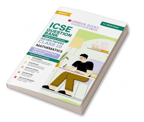 Buy Oswaal ICSE Question Bank SOLVED PAPERS | Class 10 | Mathematics ...