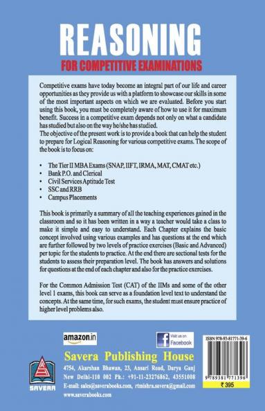 Buy Reasoning for Competitive examinations Book Online at Best Price ...